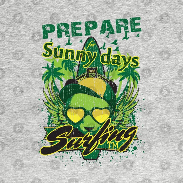 SunnyDay-Surfing by Dark Planet Tees